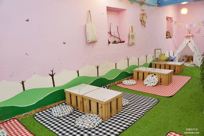 [新莊早午餐]食光草原 野餐風早午餐 鄰近新莊體育館 二樓就是野餐區 - 安妮的天空