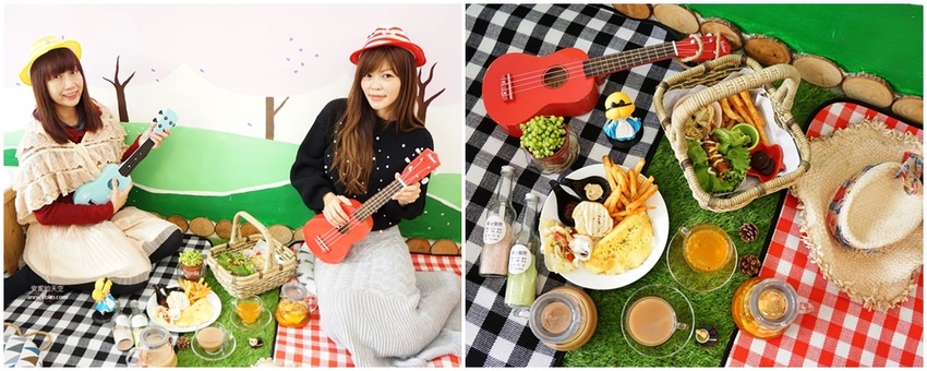 [新莊早午餐]食光草原 野餐風早午餐 鄰近新莊體育館 二樓就是野餐區 - 安妮的天空