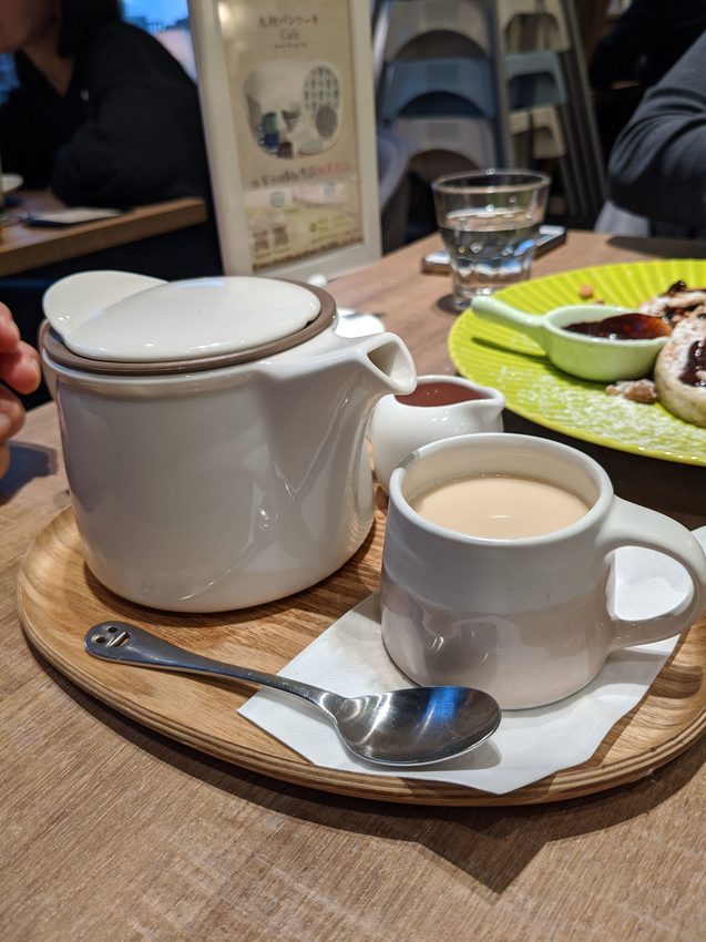 終於等到可以入場了!!!今天真是個適合吃鬆餅的好日子~~