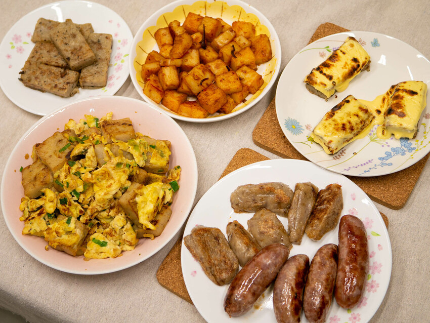 雲林縣西螺鎮【美食】曾家莊食品經典美味，五福臨門組更優惠，除了煎還可以更好吃，隨心所欲料理不翻車，蘿蔔糕/芋粿巧/