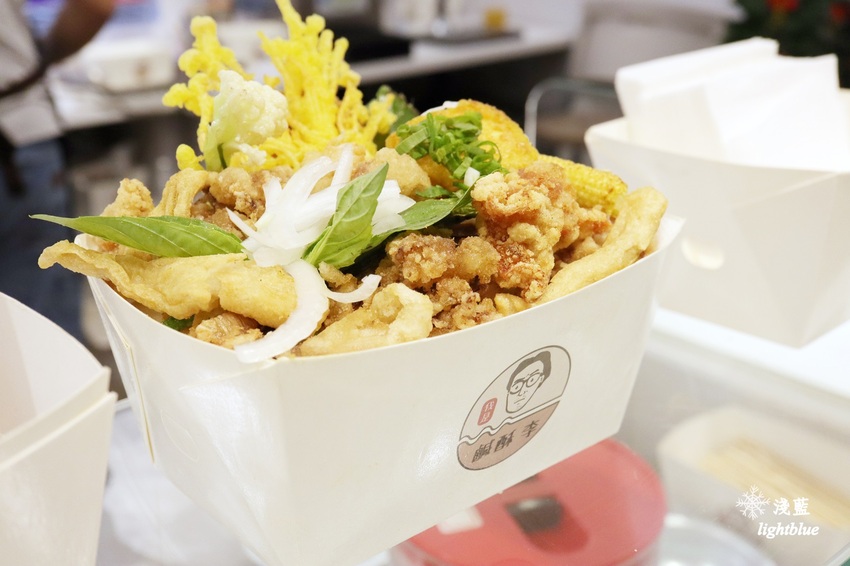 [ 古亭站美食 ] 淺藍 × 鹹酥李～明亮乾淨的文青風鹽酥雞