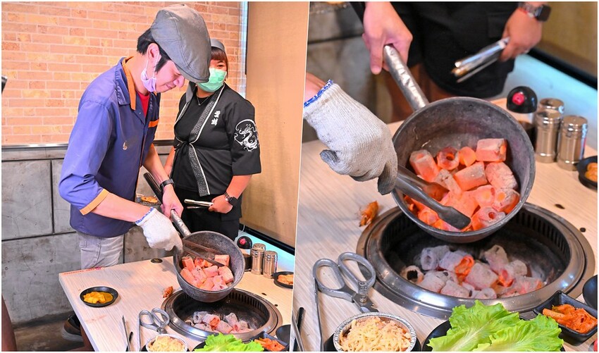 台中市東區 台中燒肉吃到飽竟然有桌邊代烤 嘉義東石牡蠣吃到飽  大塊牛排百種食材無限量供應 愛烤愛對囉台中