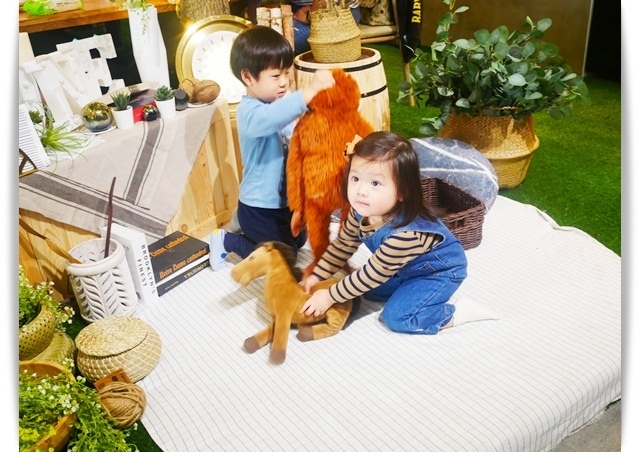 好美的「Zone Café 弄咖啡親子餐廳」時尚露營野餐風 ♡