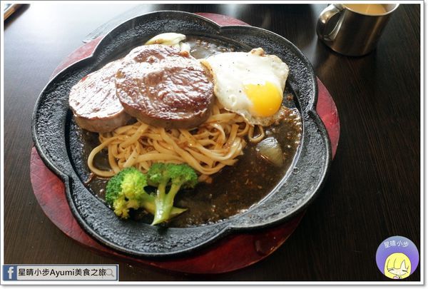 午食5分鐵板牛排麻豆店：[台南麻豆牛排推薦]午食5分鐵板牛排/好多魚/搭波菲力/珍珠奶茶喝到飽/網美拍照IG熱門打卡點/加麵加飯免費