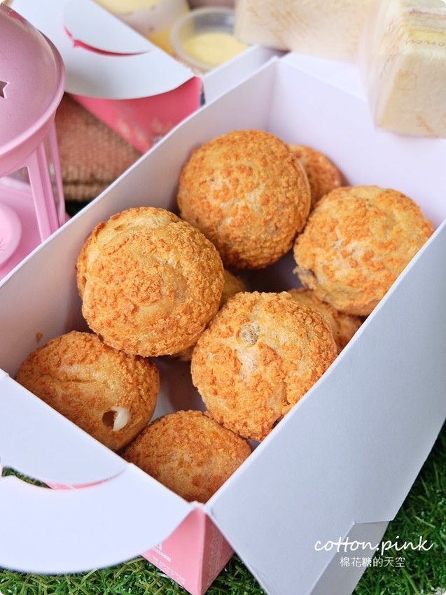 爆漿泡芙一顆只要10元！超好吃鹹蛋糕還買一送一！童話泡芙便宜也有超好貨