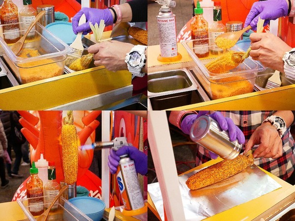 辮子玉米 SEE YOU TOMORROW(逢甲貨櫃市集店)：辮子玉米 SEE YOU TOMORROW-逢甲歡樂星超夯辮子玉米  小吃大變身  傳統平民美食新吃法