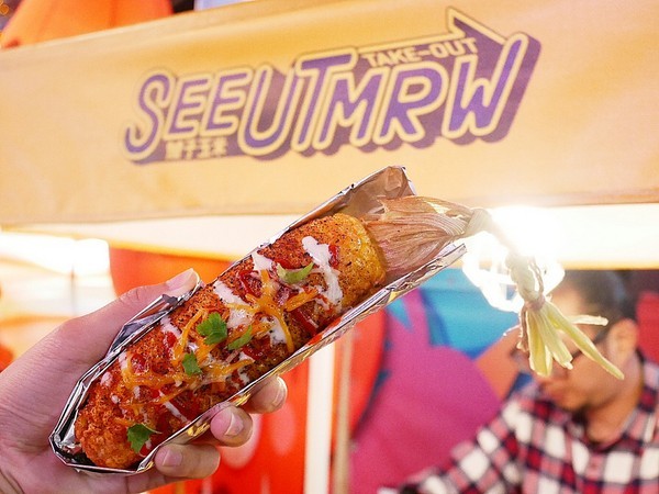 辮子玉米 SEE YOU TOMORROW(逢甲貨櫃市集店)：辮子玉米 SEE YOU TOMORROW-逢甲歡樂星超夯辮子玉米  小吃大變身  傳統平民美食新吃法