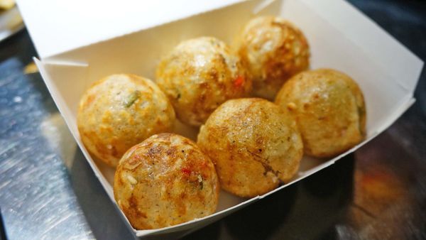 【台北美食】花匠章魚燒-會牽絲的爆漿章魚燒