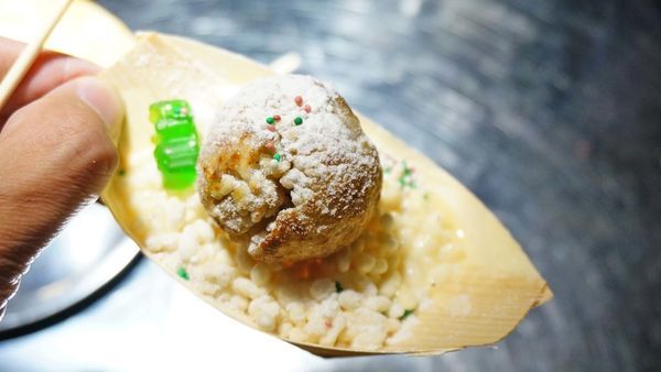 【台北美食】花匠章魚燒-會牽絲的爆漿章魚燒