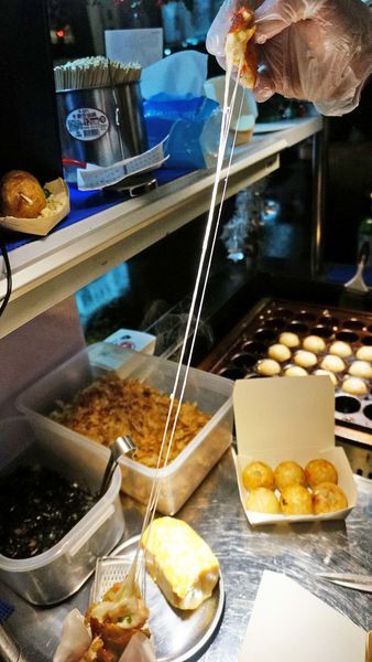 【台北美食】花匠章魚燒-會牽絲的爆漿章魚燒