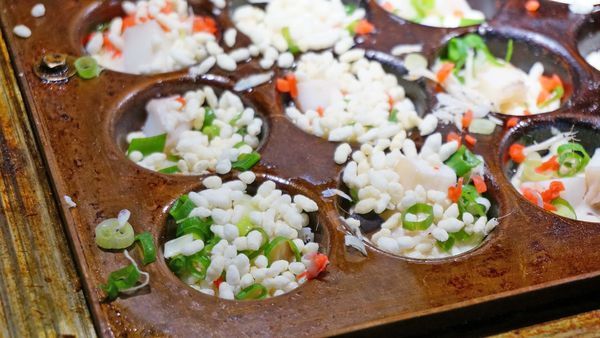 【台北美食】花匠章魚燒-會牽絲的爆漿章魚燒