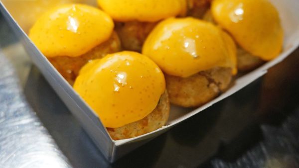 【台北美食】花匠章魚燒-會牽絲的爆漿章魚燒