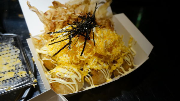 【台北美食】花匠章魚燒-會牽絲的爆漿章魚燒