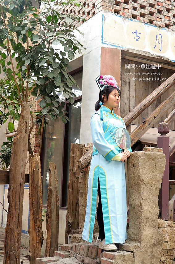 老塘湖藝術坊、台南學甲景點、清裝體驗