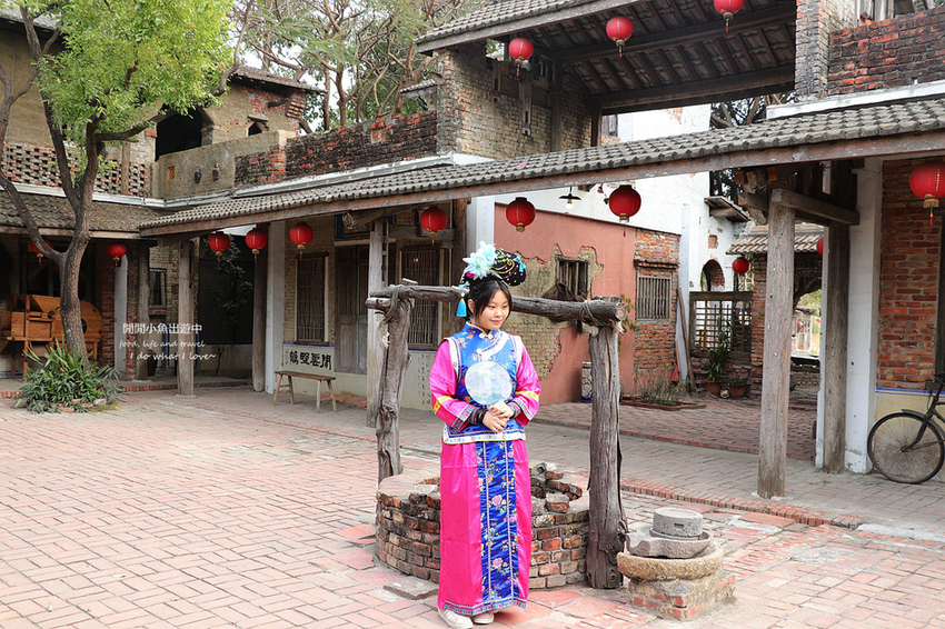 老塘湖藝術坊、台南學甲景點、清裝體驗