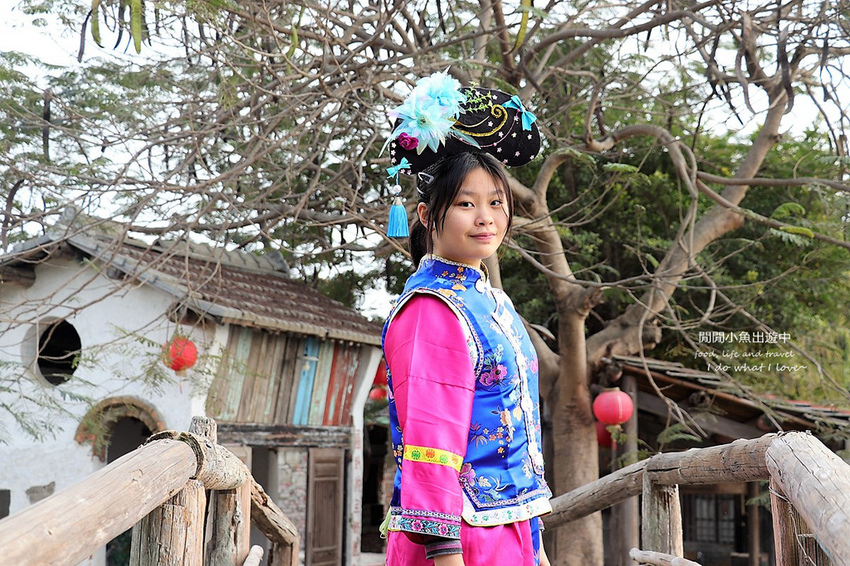 老塘湖藝術坊、台南學甲景點、清裝體驗