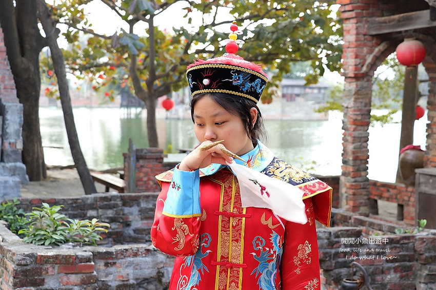 老塘湖藝術坊、台南學甲景點、清裝體驗