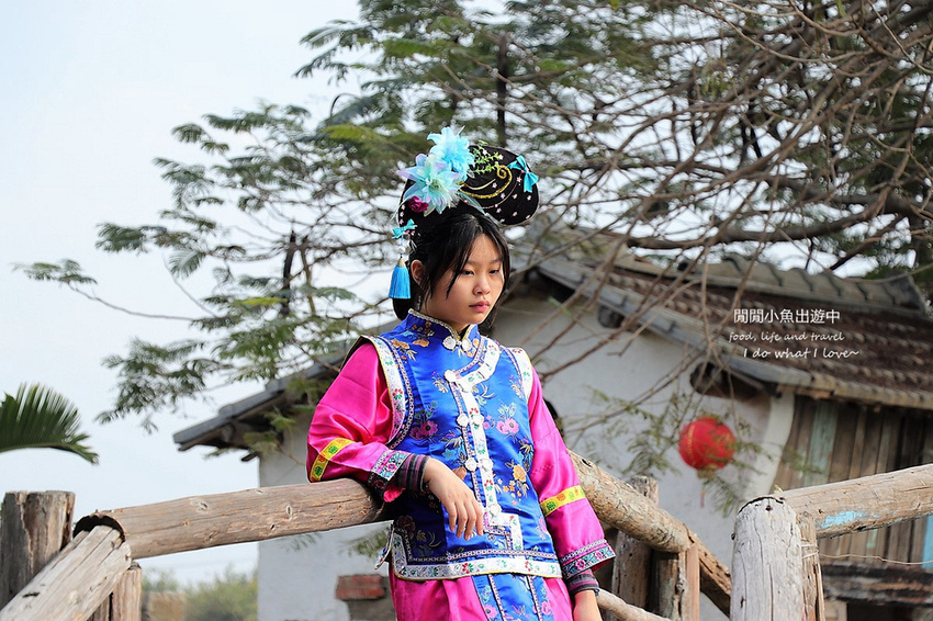 老塘湖藝術坊、台南學甲景點、清裝體驗