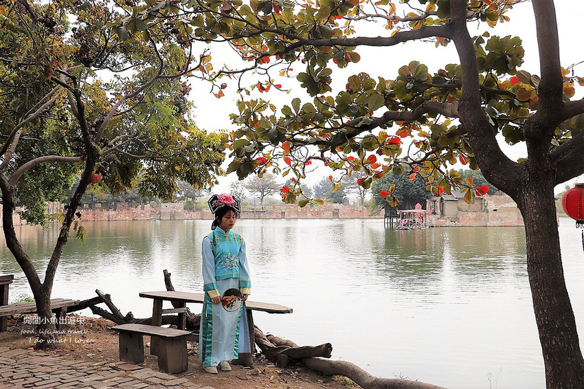 老塘湖藝術坊、台南學甲景點、清裝體驗