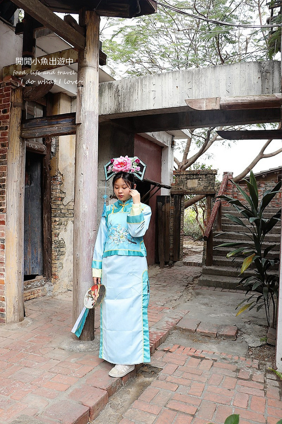 老塘湖藝術坊、台南學甲景點、清裝體驗