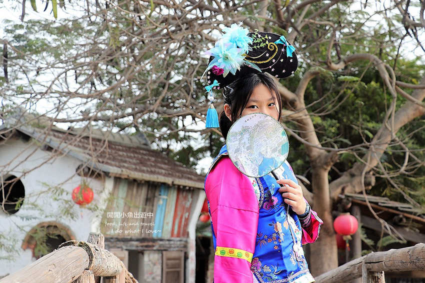 老塘湖藝術坊、台南學甲景點、清裝體驗