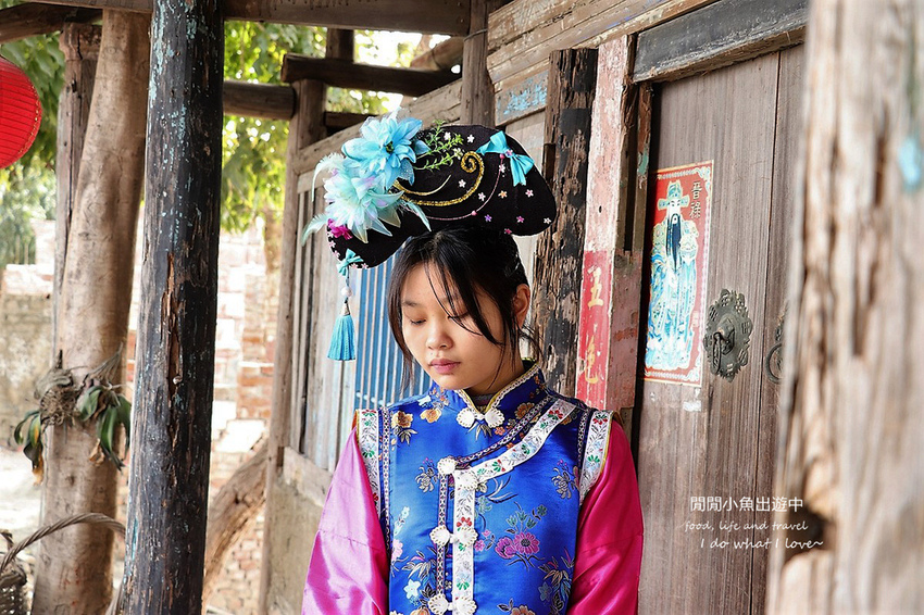 老塘湖藝術坊、台南學甲景點、清裝體驗