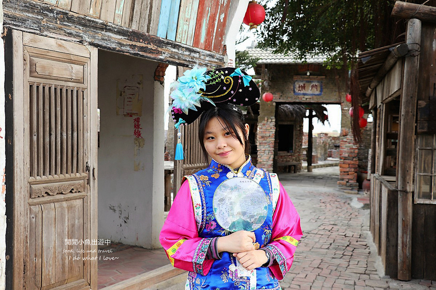 老塘湖藝術坊、台南學甲景點、清裝體驗