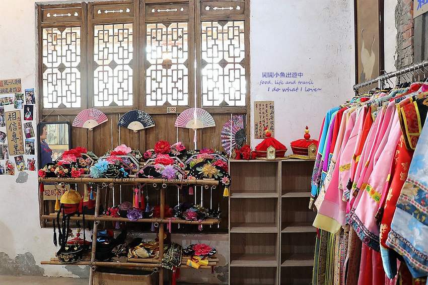 老塘湖藝術坊、台南學甲景點、清裝體驗