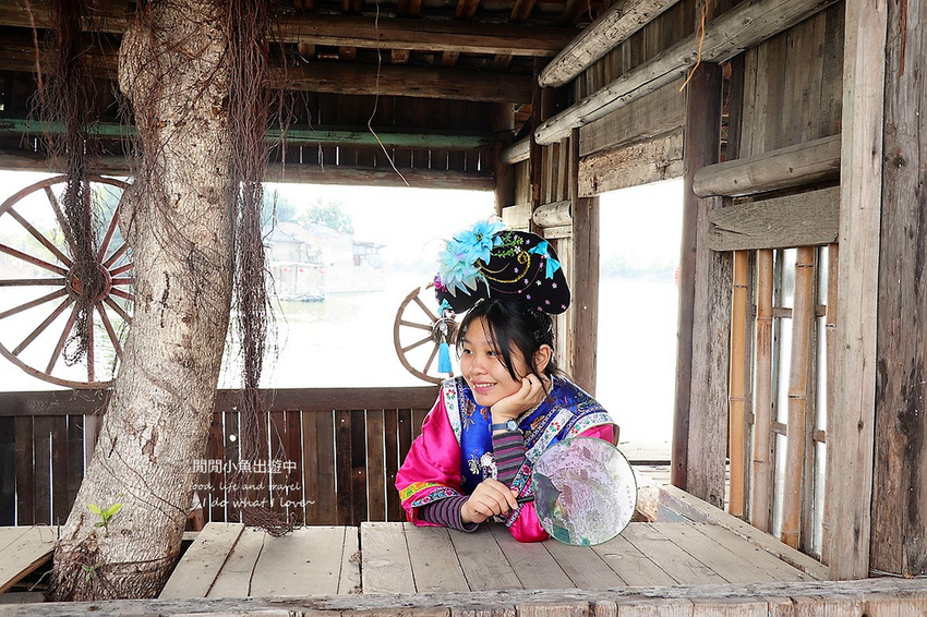 老塘湖藝術坊、台南學甲景點、清裝體驗