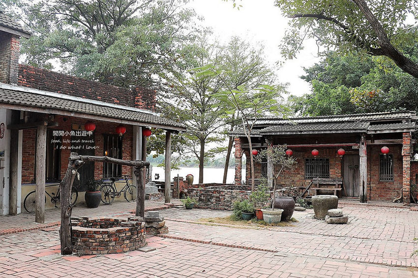 老塘湖藝術坊、台南學甲景點、清裝體驗