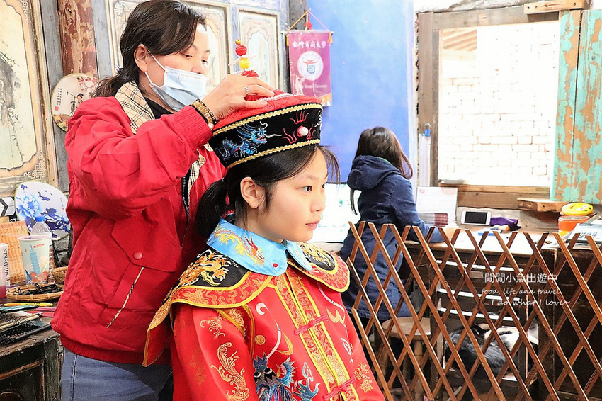 老塘湖藝術坊、台南學甲景點、清裝體驗