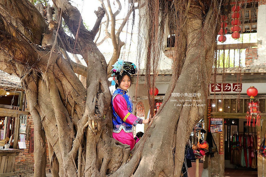 老塘湖藝術坊、台南學甲景點、清裝體驗