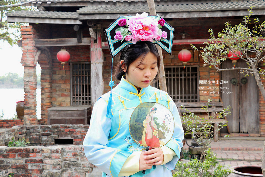 老塘湖藝術坊、台南學甲景點、清裝體驗