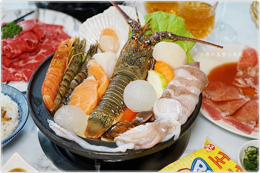 海鮮珠寶盒好華麗！台中火鍋浮誇無極限，豪華海鮮珠寶盒+20盎司肉品，「夢幻逸品」雙人套餐浪漫來襲~