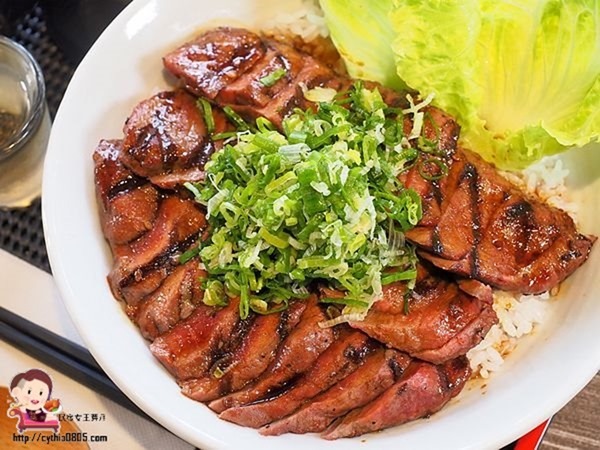 桃園小巨蛋美食-丼Fun「日本式丼ご飯」桃園店-IG爆紅重量級肉肉丼飯,炙燒牛排.鹽蔥牛舌令人驚艷 (邀約) @民宿女王芽月-美食.旅遊.全台趴趴走