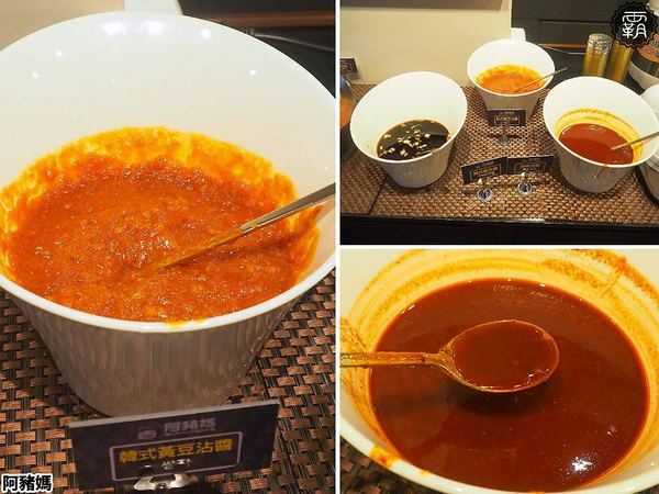 阿豬媽아줌마韓式烤肉x火鍋吃到飽(總店)： 阿豬媽韓式烤肉火鍋吃到飽，中友商圈燒烤吃到飽，韓國老闆醃漬醬肉，多達40種食材！