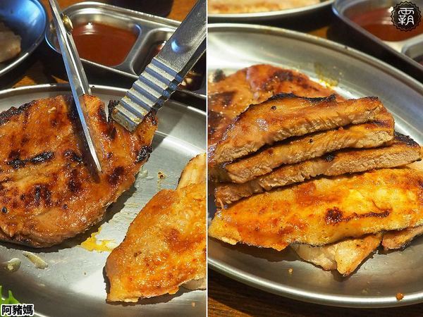 阿豬媽아줌마韓式烤肉x火鍋吃到飽(總店)： 阿豬媽韓式烤肉火鍋吃到飽，中友商圈燒烤吃到飽，韓國老闆醃漬醬肉，多達40種食材！