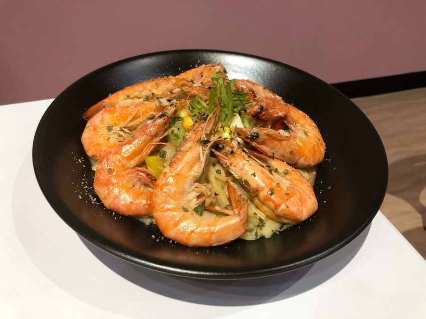 【桃園八德】義想不到Amazing Pasta☞哇!未免也太｢蝦」了吧!