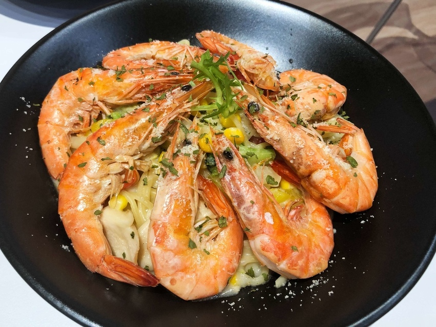 【桃園八德】義想不到Amazing Pasta☞哇!未免也太｢蝦」了吧!