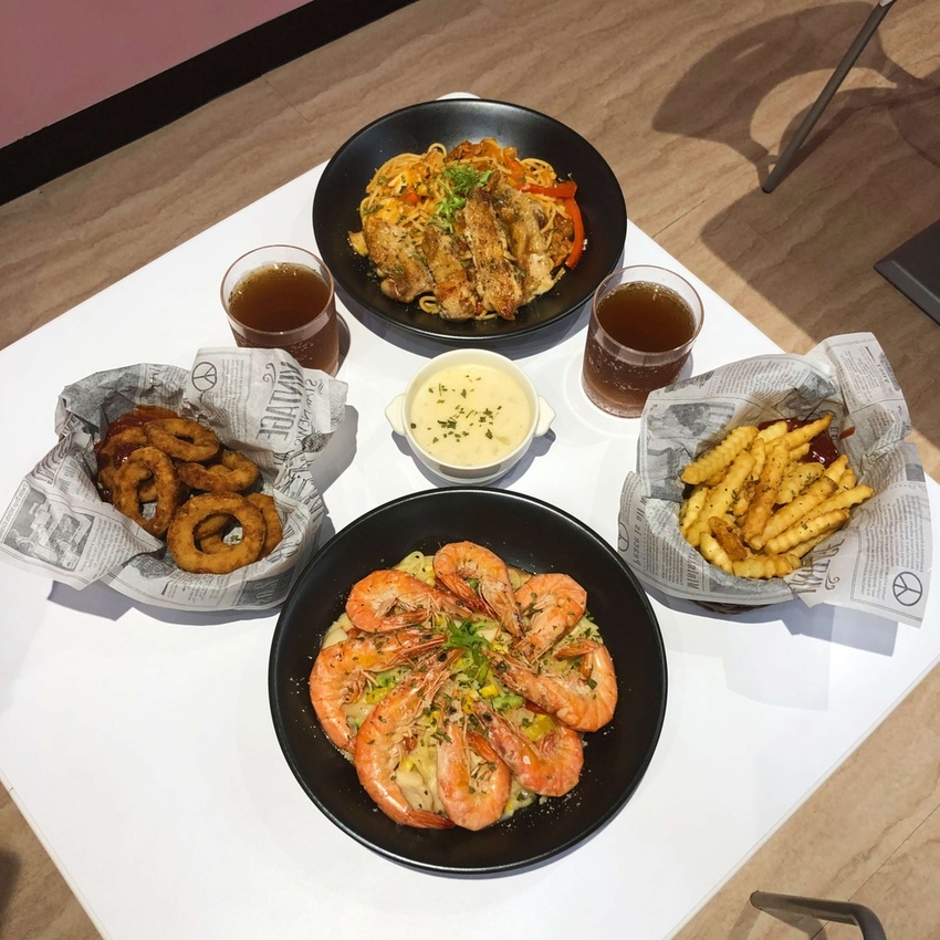 【桃園八德】義想不到Amazing Pasta☞哇!未免也太｢蝦」了吧!