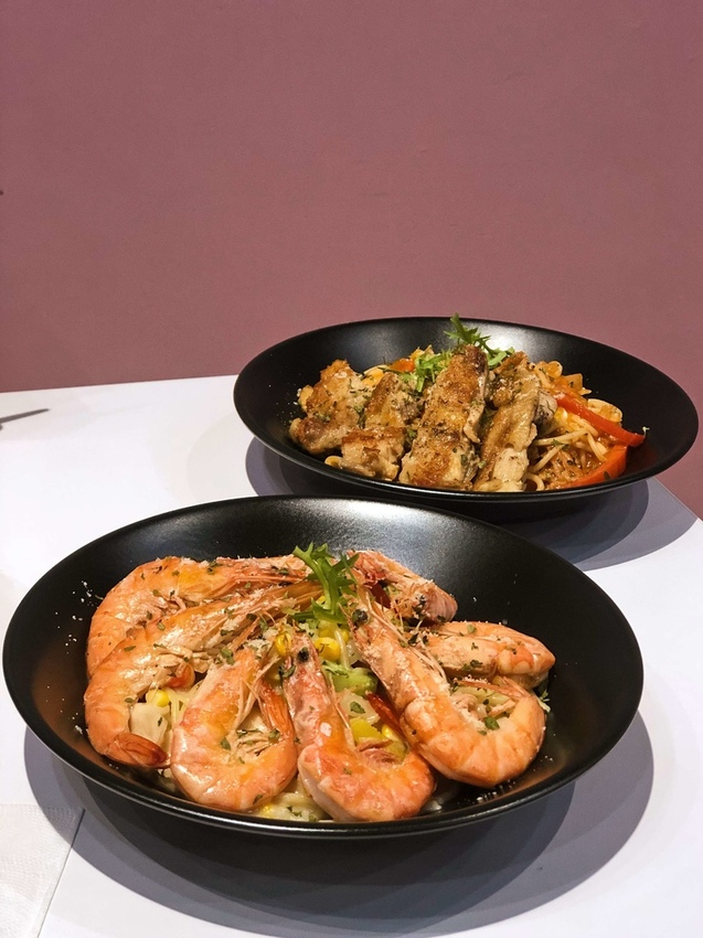 【桃園八德】義想不到Amazing Pasta☞哇!未免也太｢蝦」了吧!