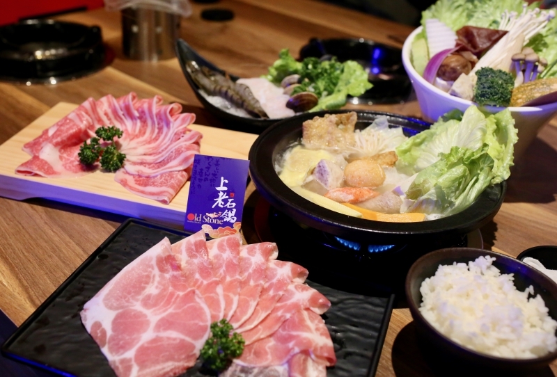 [台南]永康火鍋推薦 上老石鍋-中華店 平價石頭火鍋澎湃實在 和牛肉片＋新鮮海鮮 宵夜晚餐營業至三點