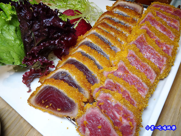 虎次雙拼定食-炸南方黑鮪魚+炸冷藏黑牛  (2).jpg