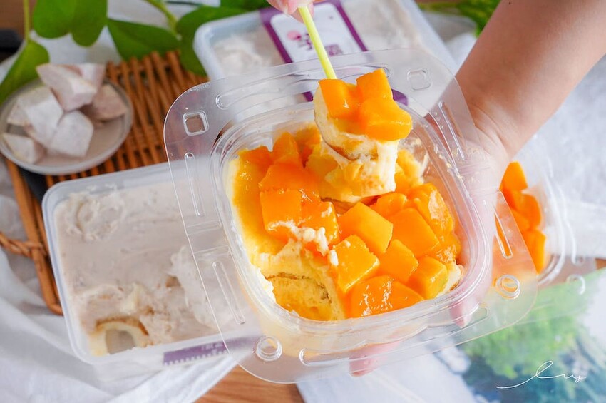 麥仕佳 |2023端午節禮盒推薦,用鮮採芒果提籃、鮮芋奶酪蛋糕、黑糖冰粽吃出不同的端午節儀式感! - 艾薇覓食趣