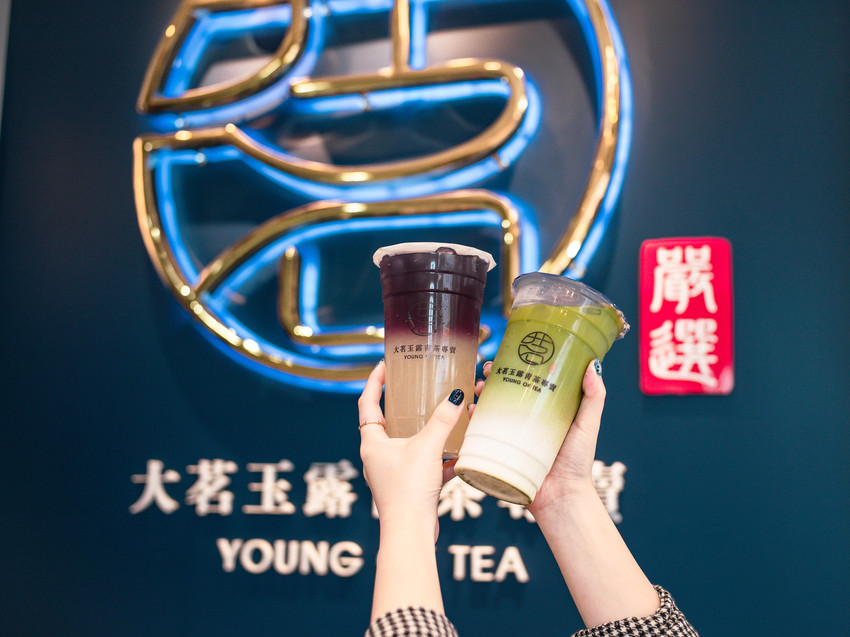 大茗玉露青茶專賣-紫蝶蜜檸凍
大茗玉露青茶專賣-抹茶拿鐵 