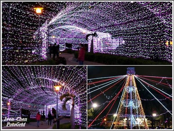 2019桃園燈會三民主燈區(三民主燈區)：《2019桃園燈會》2019.02.14下班到桃園『三民主燈區』燈會趴趴走