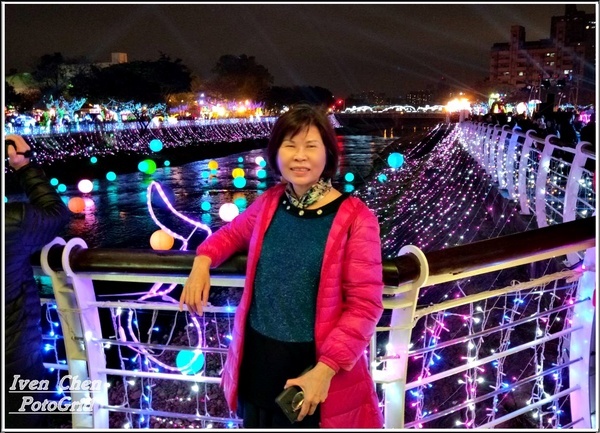 2019桃園燈會三民主燈區(三民主燈區)：《2019桃園燈會》2019.02.14下班到桃園『三民主燈區』燈會趴趴走