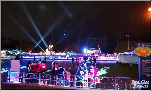 2019桃園燈會三民主燈區(三民主燈區)：《2019桃園燈會》2019.02.14下班到桃園『三民主燈區』燈會趴趴走
