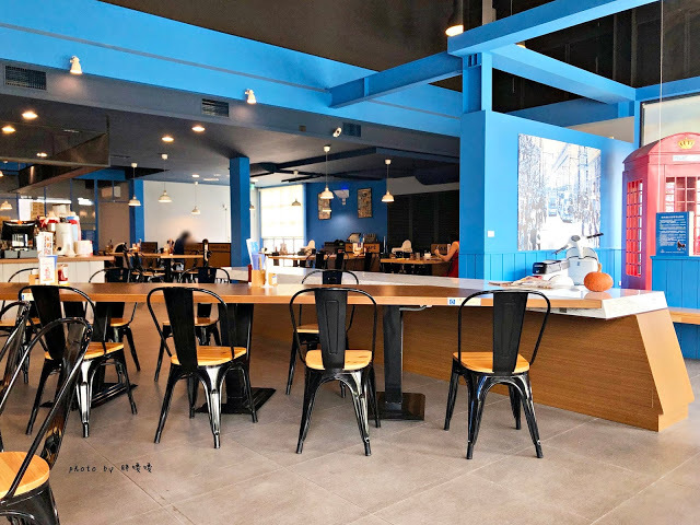 【台中 北屯】尼克咖啡-微笑大坑店😊空間寬敞，環境舒適，親子友善餐廳，用餐大雄陪伴還可以騎小馬，平價早午餐，免服務費，附近好停車~