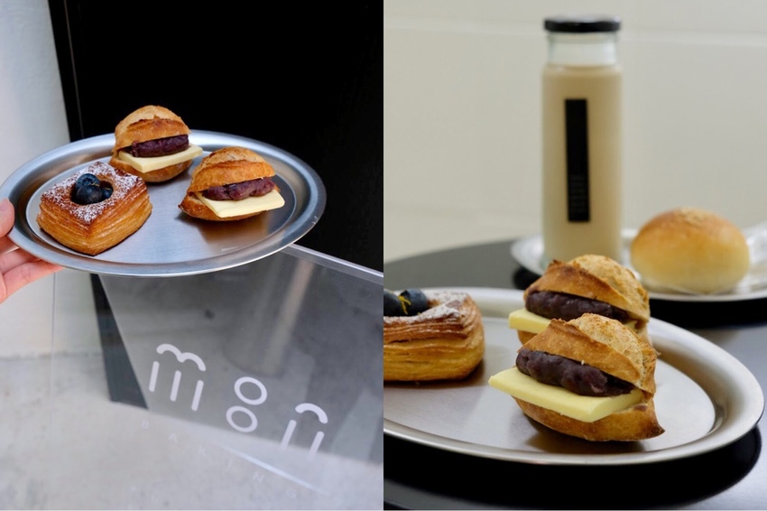 【台北｜大安站】Moon baking 2.0＿圓法甜而不膩的紅豆泥與滑順的鹹奶油內餡讓人難以抗拒